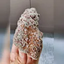 Natural Quartz and Calcite Symbiosis comes from Inner Mongolia,China 60*105*35MM - image 4