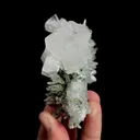 Natural Quartz Cluster and Calcite, Mineral Specimen: Inner Mongolia,China (45*80*70MM) - image 1