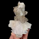 Natural Quartz Cluster and Calcite, Mineral Specimen: Inner Mongolia,China (60*95*65MM) - image 6