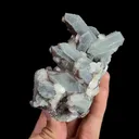Natural Quartz Cluster and Calcite, Mineral Specimen: Inner Mongolia,China (85*65*50MM) - image 3