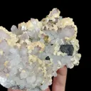 Natural Quartz Cluster and Dolomite, Mineral Specimen: Jiangxi,China (115*75*45MM) - image 3