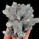 Natural Quartz Cluster and Specularite, Mineral Specimen: Inner Mongolia,China (95*90*80MM) - image 3