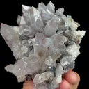 Natural Quartz Cluster and Specularite, Mineral Specimen: Inner Mongolia,China (95*90*80MM) - image 4