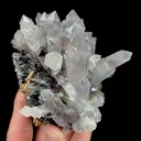 Natural Quartz Cluster and Specularite, Mineral Specimen: Inner Mongolia,China (95*90*80MM) - image 2