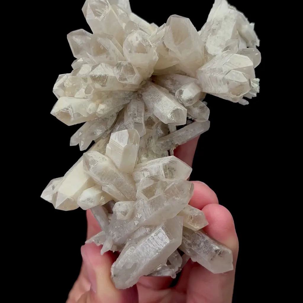 Natural Quartz Cluster comes from Inner Mongolia,China 60*100*40MM image