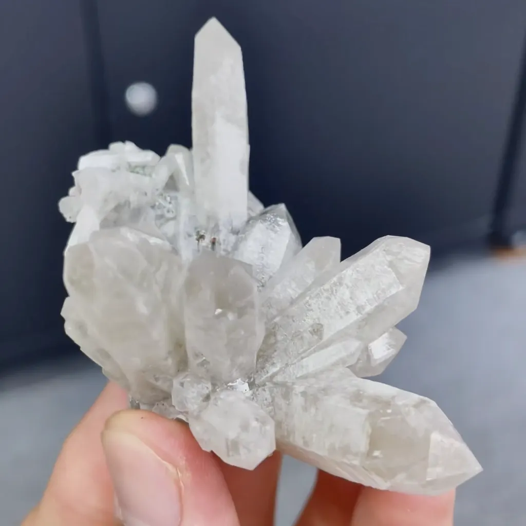 Natural Quartz Cluster from Inner Mongolia,China 65*40*40MM image