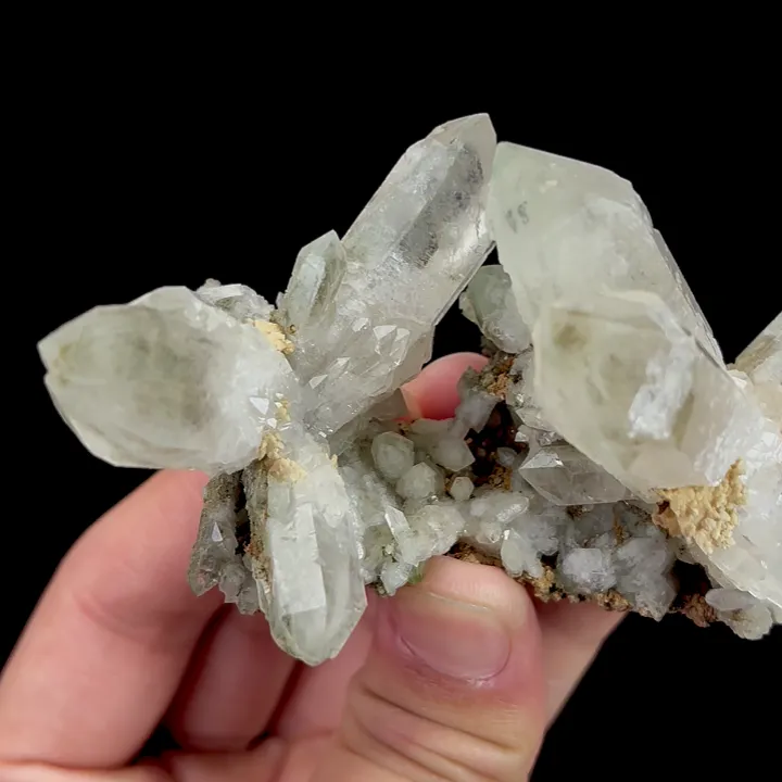 Natural Quartz Cluster, Mineral Specimen: Inner Mongolia,China (105*45*50MM) image