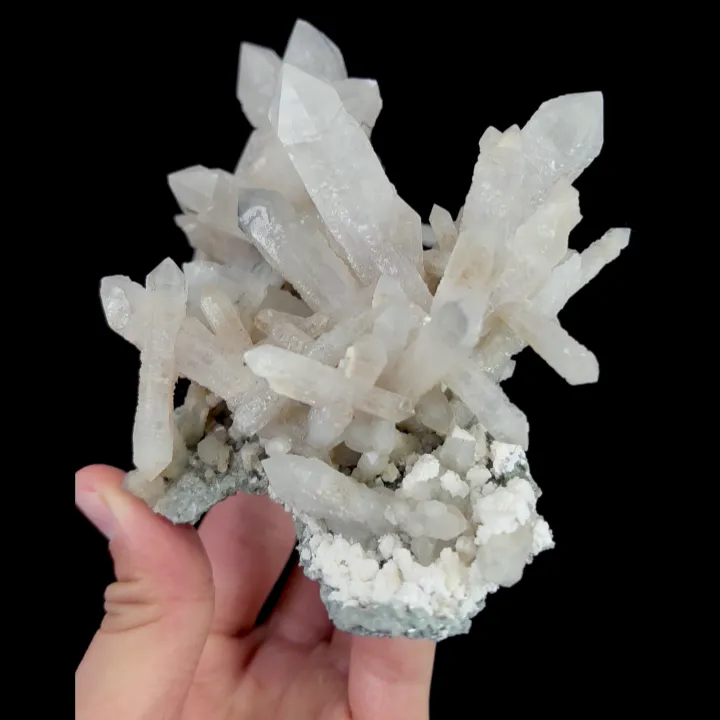 Natural Quartz Cluster, Mineral Specimen: Inner Mongolia,China (145*80*90MM) image