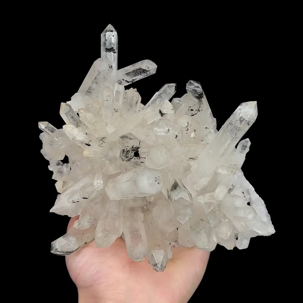 Natural Quartz Cluster, Mineral Specimen: Inner Mongolia,China (170*140*70MM) image