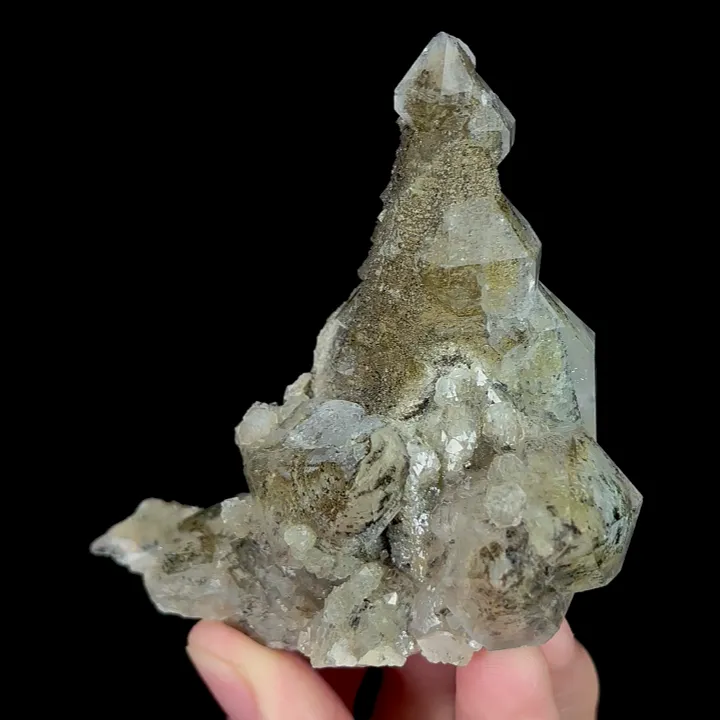 Natural Quartz Cluster, Mineral Specimen: Inner Mongolia,China (75*70*45MM) - image 4