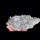 Natural Quartz Cluster with Calcite and Pyrite, Mineral Specimen: Fujian,China (145*70*35MM) - image 4