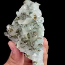 Natural Quartz Cluster with Pyrite and Calcite, Mineral Specimen:Fujian,China (105*55*30MM) - image 2