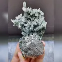 Natural Quartz Clusters and Arsenopyrite Symbiosis comes from Yindu,Inner Mongolia 50*35*80MM - image 1