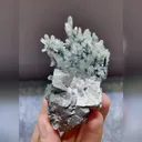 Natural Quartz Clusters and Arsenopyrite Symbiosis comes from Yindu,Inner Mongolia 50*35*80MM - image 3
