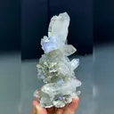 Natural Quartz Clusters and Fluorite Symbiosis comes from Yaogangxian,Hunan 80*60*160MM - image 1