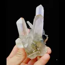Natural Quartz Clusters and Specularite Symbiosis comes from Jinlong,Guangdong 80*50*75MM - image 4
