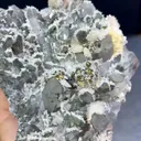 Natural Quartz Clusters, Calcite, and Pyrite Symbiosis comes from Fujian,China 135*50*160MM - image 4