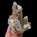Natural Quartz Crystal Cluster and Goethite Mineral Specimen,High Quality Specimen,INNER MONGOLIA,CHINA(97*68*91mm) - image 2