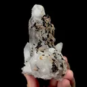Natural Quartz Crystal Cluster and Goethite Mineral Specimen,High Quality Specimen,INNER MONGOLIA,CHINA(97*68*91mm) - image 3