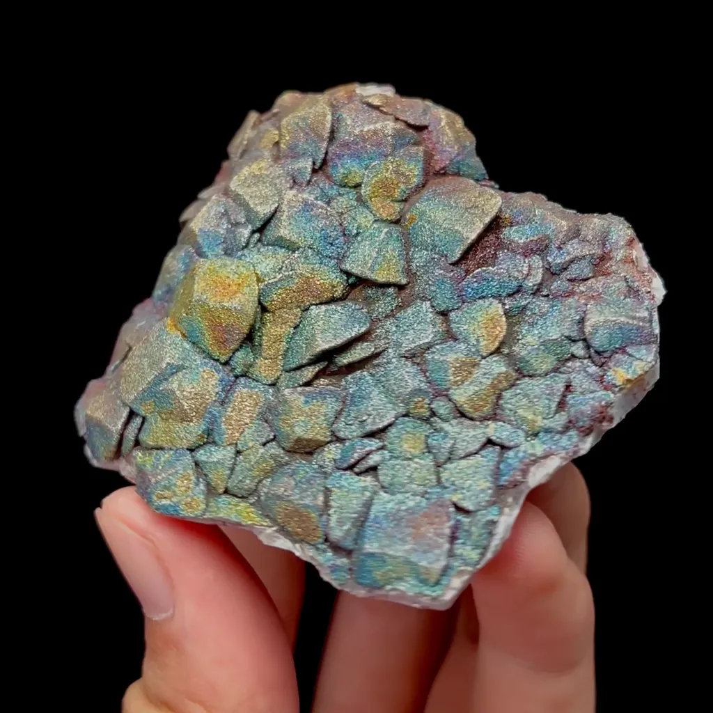 Natural Rainbow Calcite Mineral Specimen,High Quality Specimen,DAYE,HUBEI,CHINA(67*60*23mm) - image 3