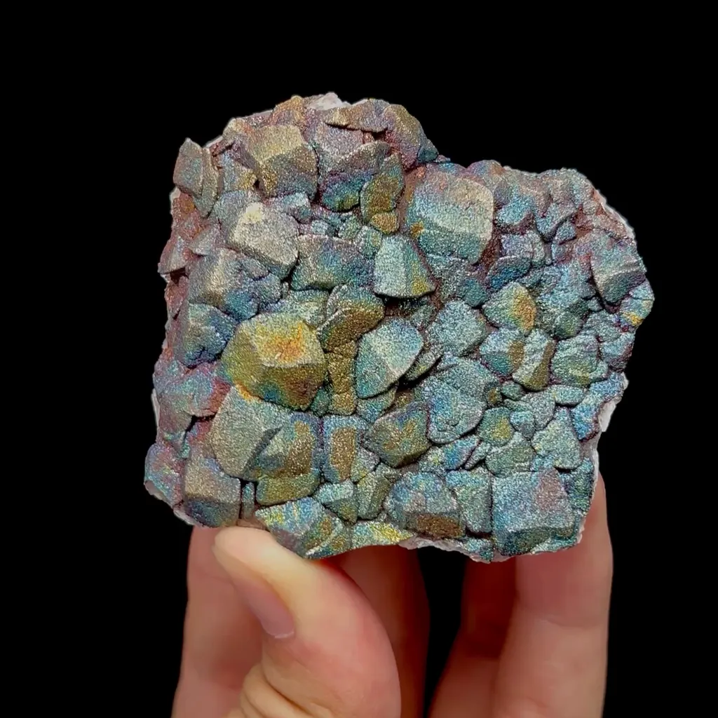Natural Rainbow Calcite Mineral Specimen,High Quality Specimen,DAYE,HUBEI,CHINA(67*60*23mm) image