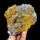 Natural Rainbow Colored Fluorite, Mineral Specimen:Henan,China (125*105*35MM) - image 2