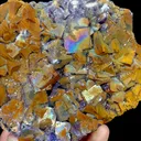 Natural Rainbow Colored Fluorite, Mineral Specimen:Henan,China (125*105*35MM) - image 4