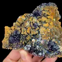 Natural Rainbow Colored Fluorite, Mineral Specimen:Henan,China (125*75*40MM) - image 3