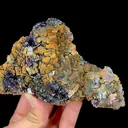 Natural Rainbow Colored Fluorite, Mineral Specimen:Henan,China (125*75*40MM) - image 2