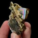 Natural Rainbow-Colored Fluorite, Mineral Specimen:Henan,China (50*25*30MM) - image 6