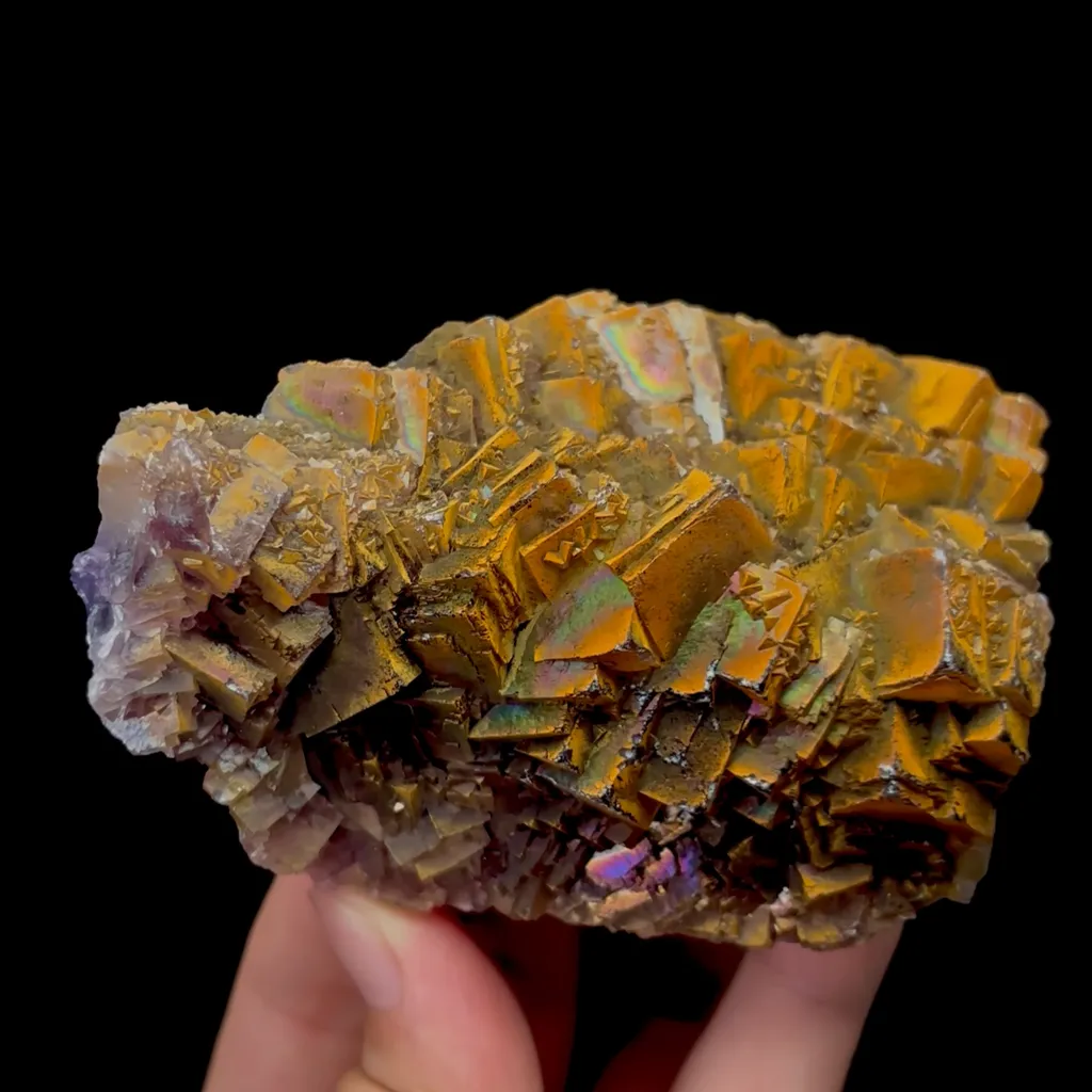 Natural Rainbow Fluorite Mineral Specimen,High Quality Specimen,HENAN,CHINA(100*66*34mm) - image 4