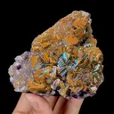 Natural Rainbow Purple Fluorite,Mineral Specimen: HEBEI (102*75*49mm) - image 1