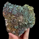 Natural Rainbow Pyrite and Calcite Mineral Specimen,High Quality Specimen:ANHUI,CHINA(109*106*24mm) - image 2