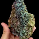 Natural Rainbow Pyrite and Calcite Mineral Specimen,High Quality Specimen:ANHUI,CHINA(109*106*24mm) - image 3