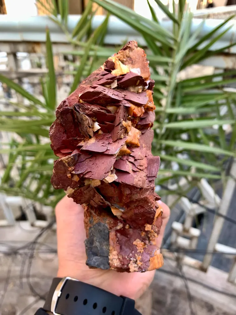 Natural Rare Siderite Cluster with Dolomite Combined Specimen from Pakistan - image 8