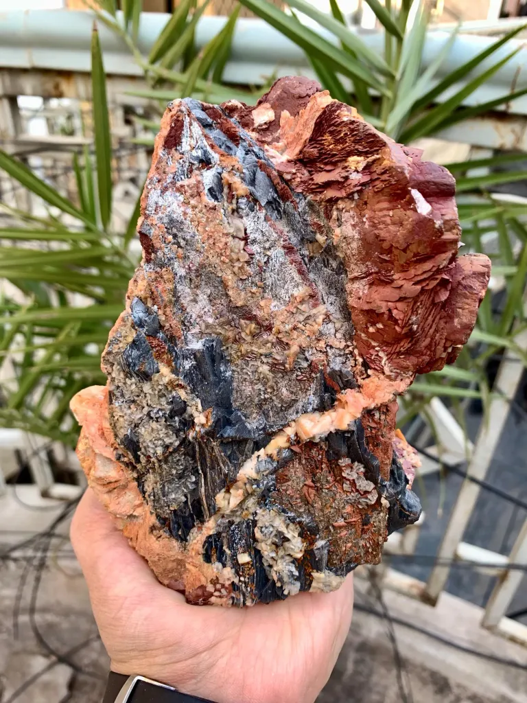 Natural Rare Siderite Cluster with Dolomite Combined Specimen from Pakistan - image 6