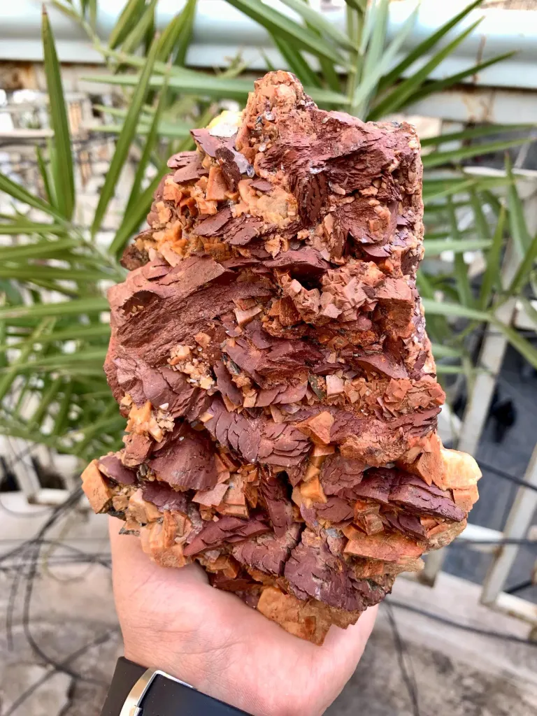 Natural Rare Siderite Cluster with Dolomite Combined Specimen from Pakistan - image 4