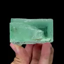 Natural Rectangular Floating Fluorite Mineral Specimen,High Quality Specimen,XIANGHUALING,HUNAN,CHINA(55*66*38mm) - image 1