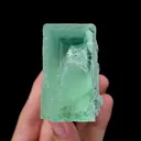 Natural Rectangular Floating Fluorite Mineral Specimen,High Quality Specimen,XIANGHUALING,HUNAN,CHINA(55*66*38mm) - image 4