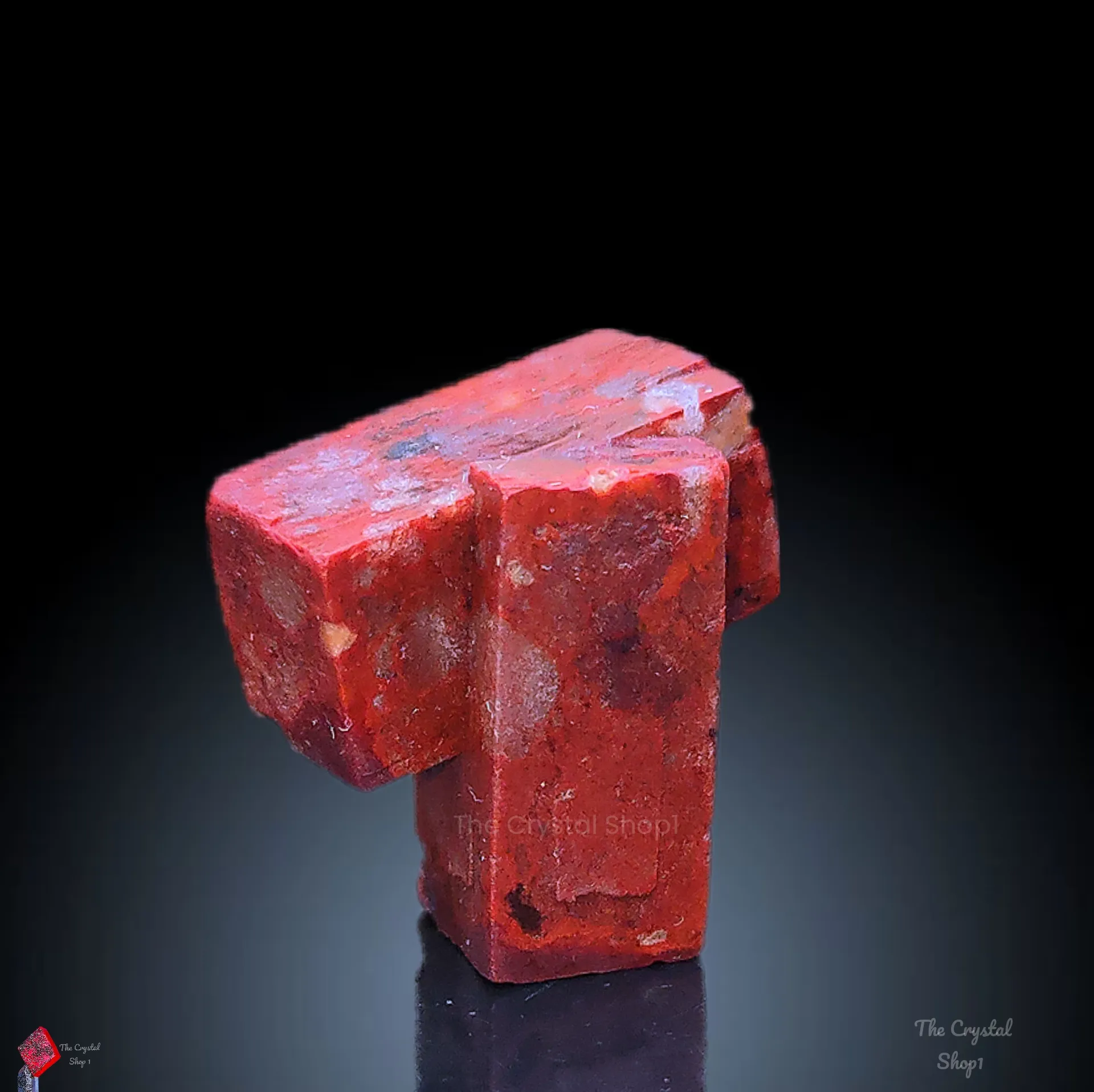 Natural Red Apophyllite Art Specimen. - image 2
