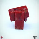 Natural Red Apophyllite Art Specimen. - image 3