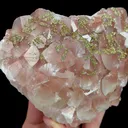 Natural Red Calcite and Pyrite, Mineral Specimen:Daye,Hubei (140*100*35MM) - image 4