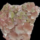Natural Red Calcite and Pyrite, Mineral Specimen:Daye,Hubei (140*100*35MM) - image 3