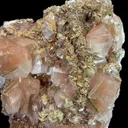 Natural Red Calcite and Pyrite, Mineral Specimen:Daye,Hubei (170*120*85MM) - image 4