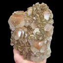Natural Red Calcite and Pyrite, Mineral Specimen:Daye,Hubei (170*120*85MM) - image 6