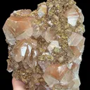 Natural Red Calcite and Pyrite, Mineral Specimen:Daye,Hubei (170*120*85MM) - image 2