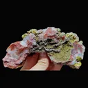 Natural Red Calcite and Pyrite Symbiosis comes from Daye,Hubei 140*60*45MM - image 4