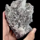 Natural Red Calcite and Quartz Cluster, Mineral Specimen:Daye,Hubei (90*140*70MM) - image 5