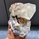 Natural Red Calcite comes from Daye,Hubei 110*85*80MM - image 2