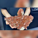 Natural Red Calcite comes from Daye,Hubei 280*190*100MM - image 1